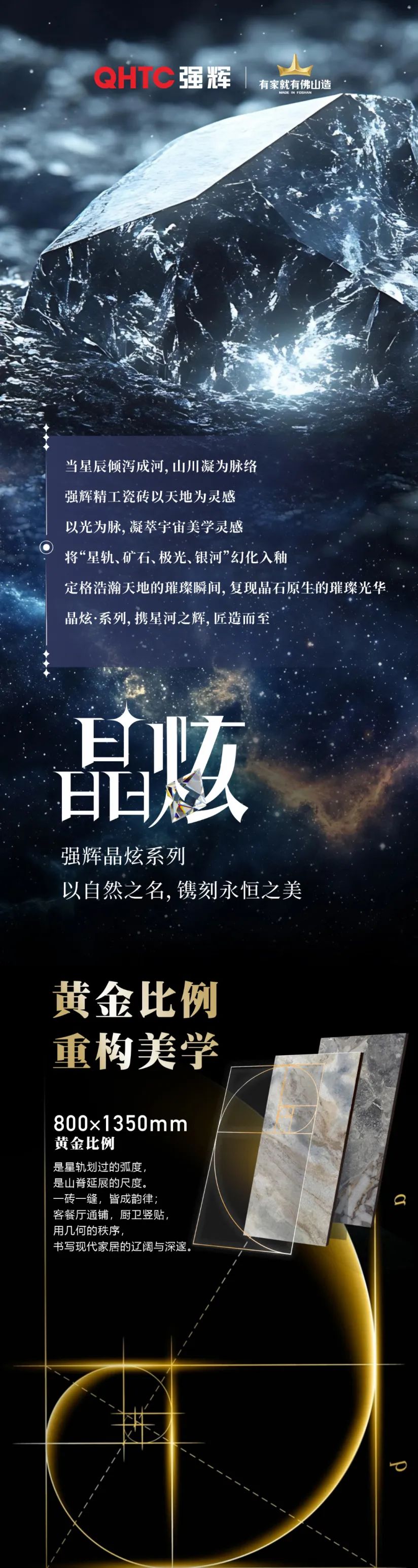 黃金比例，重構(gòu)美學(xué) | 強(qiáng)輝全新800×1350mm規(guī)格新品即將重磅上市！(圖1)
